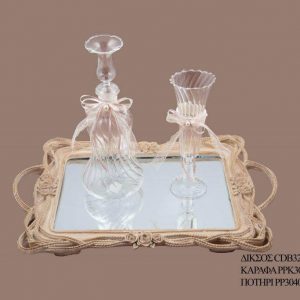 Σετ γάμου καράφα ποτήρι PPK3061095