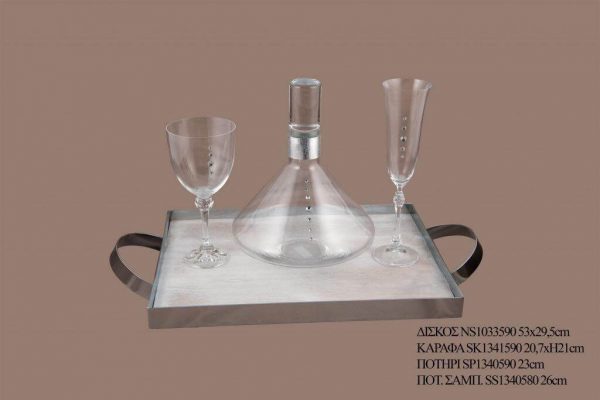 Σετ γάμου καράφα ποτήρι SK1341590